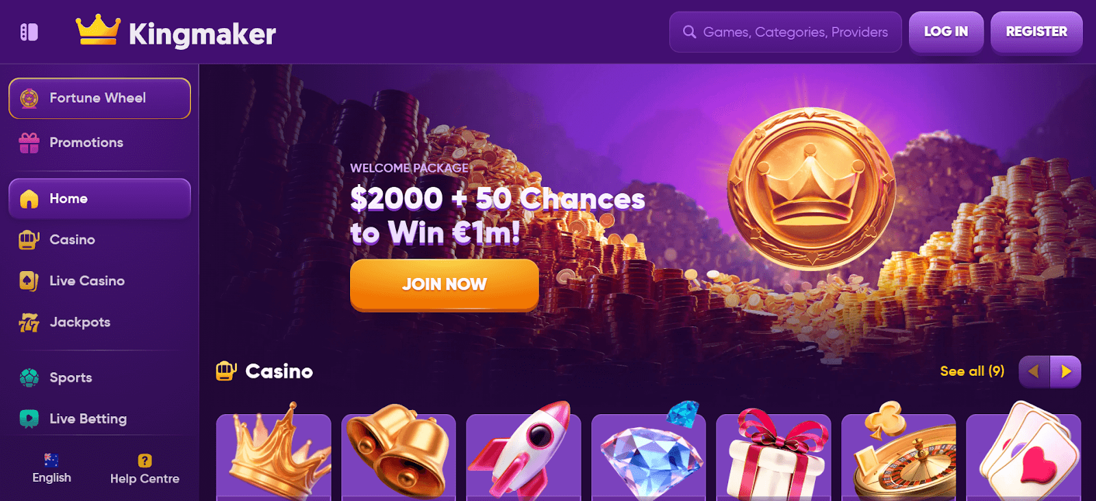 Kingmaker Casino